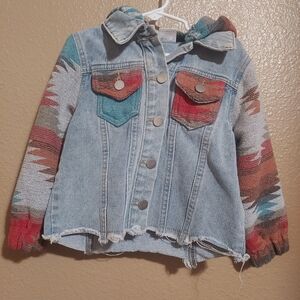 Kids denim jacket.